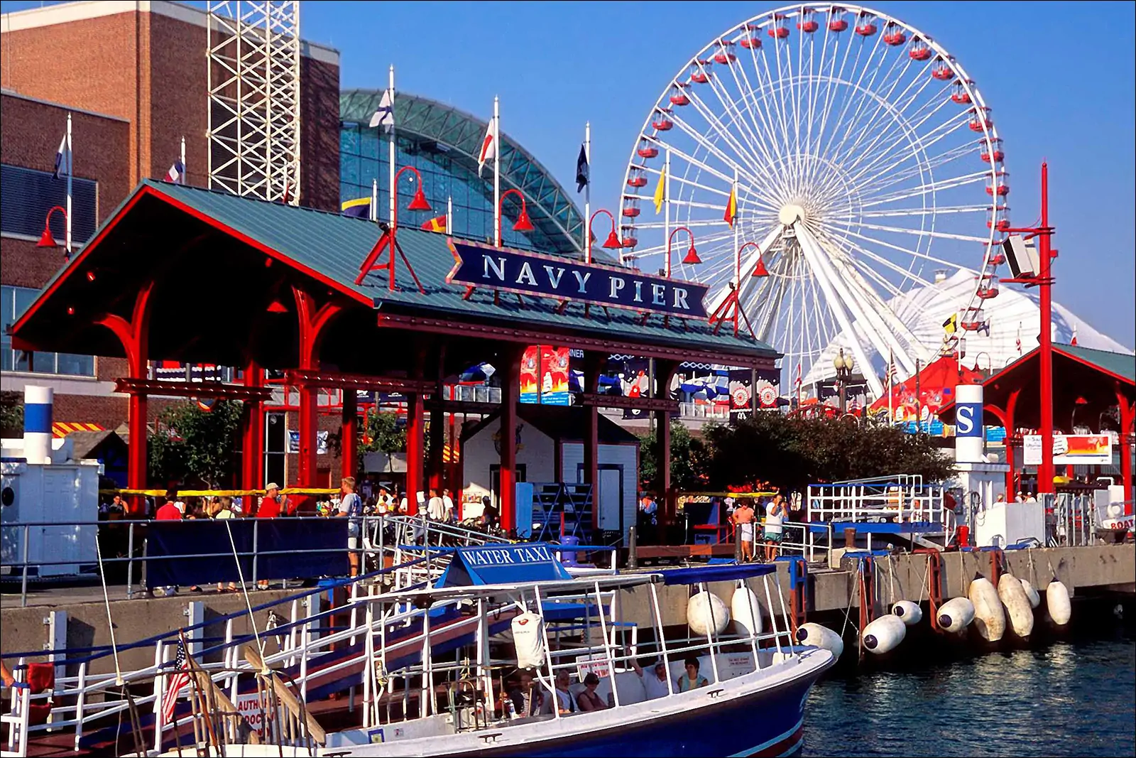 Парк развлечений Navy Pier в Чикаго