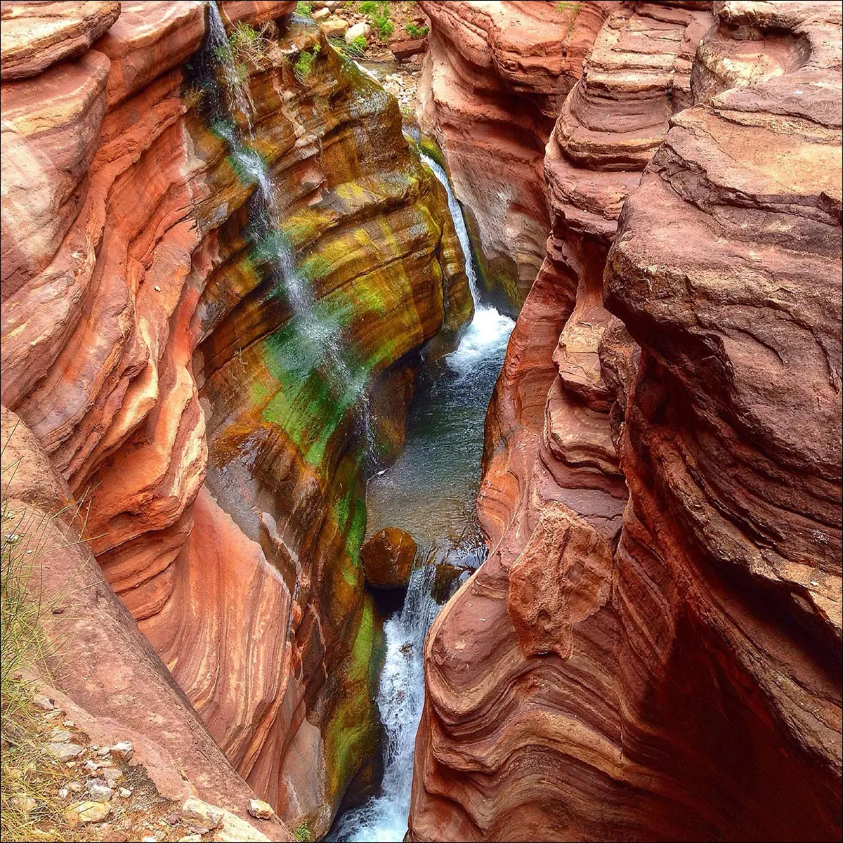 Водопад Дир-Крик в Гранд-Каньоне