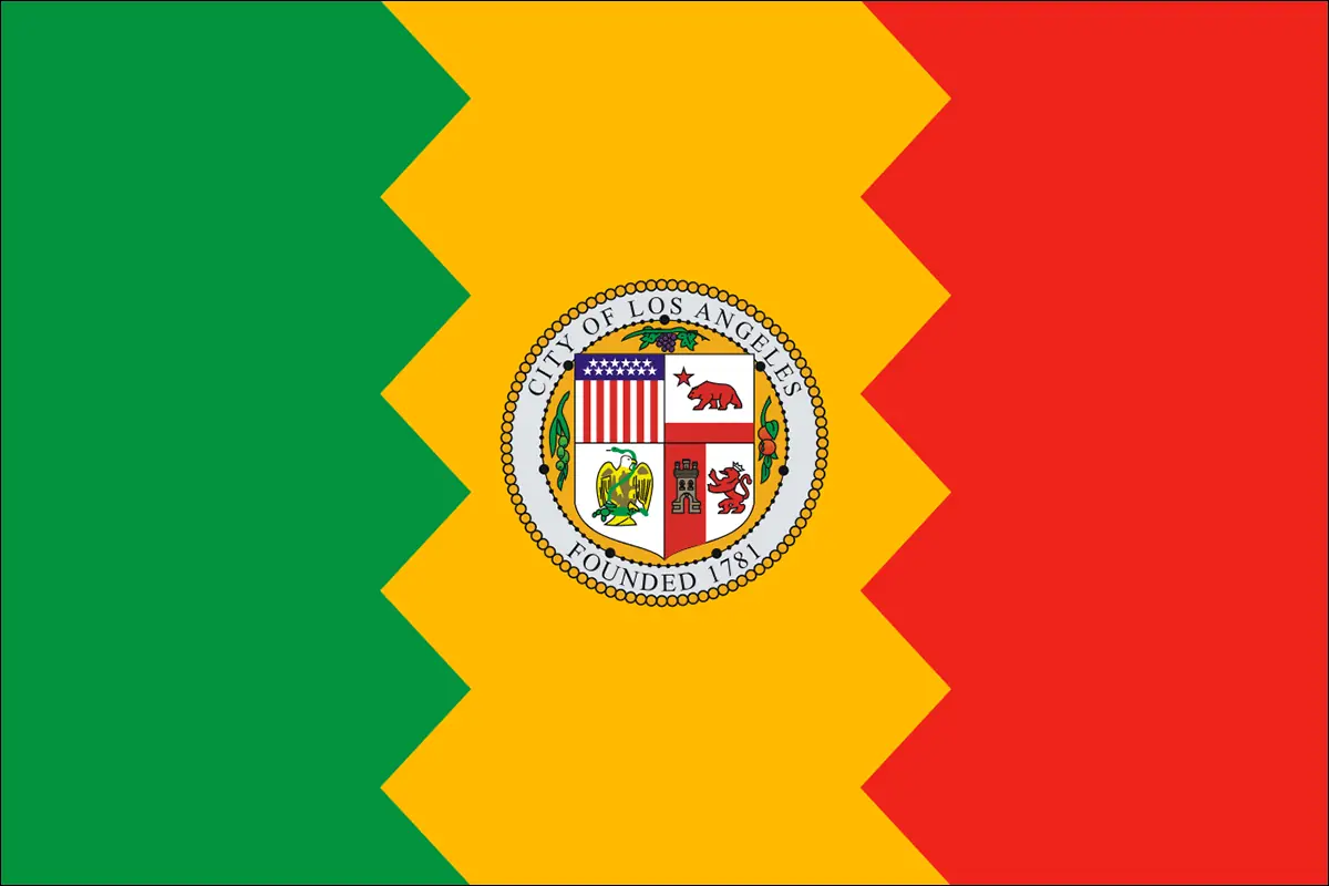 Флаг Лос-Анджелеса