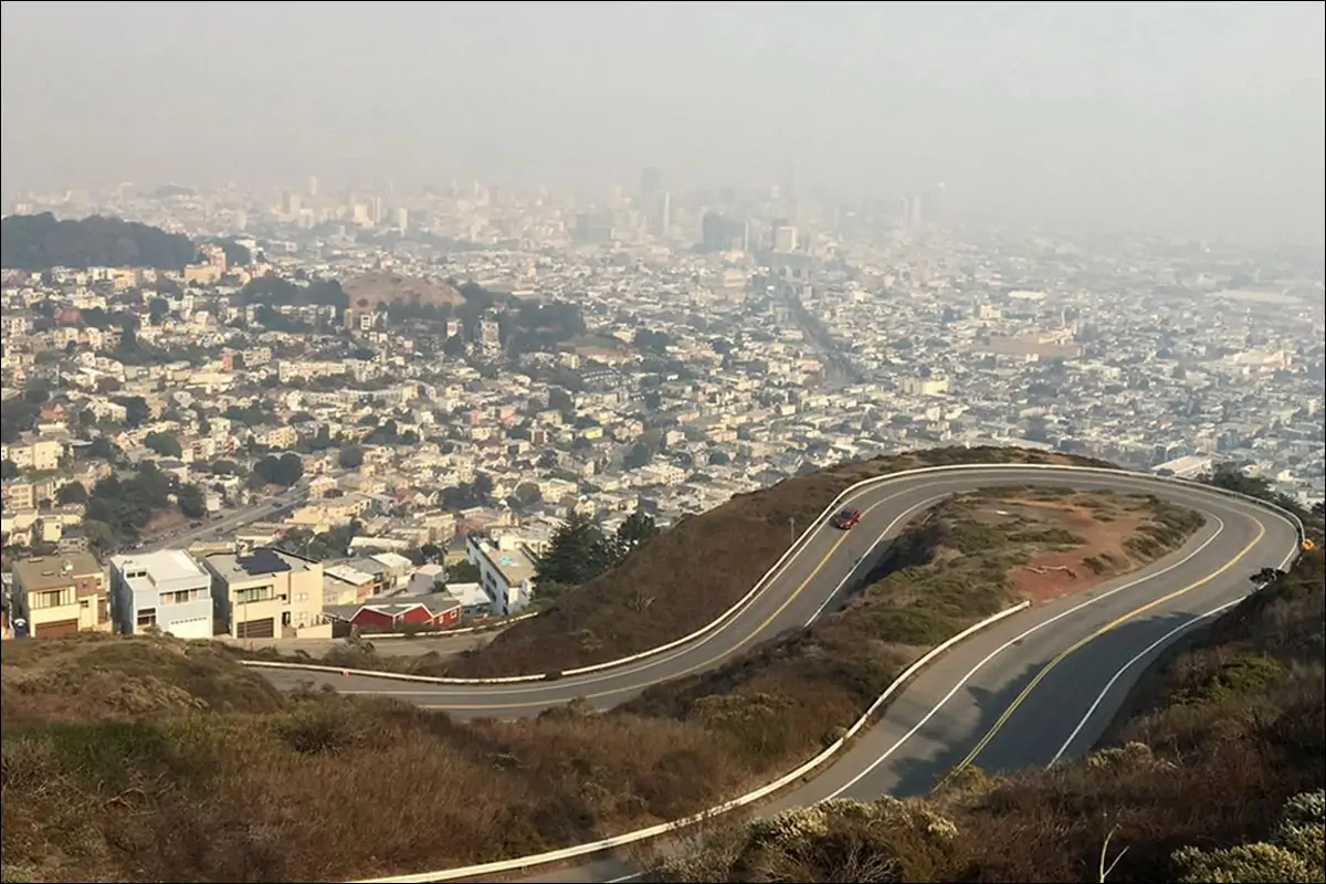 Сан-Франциско город на холмах