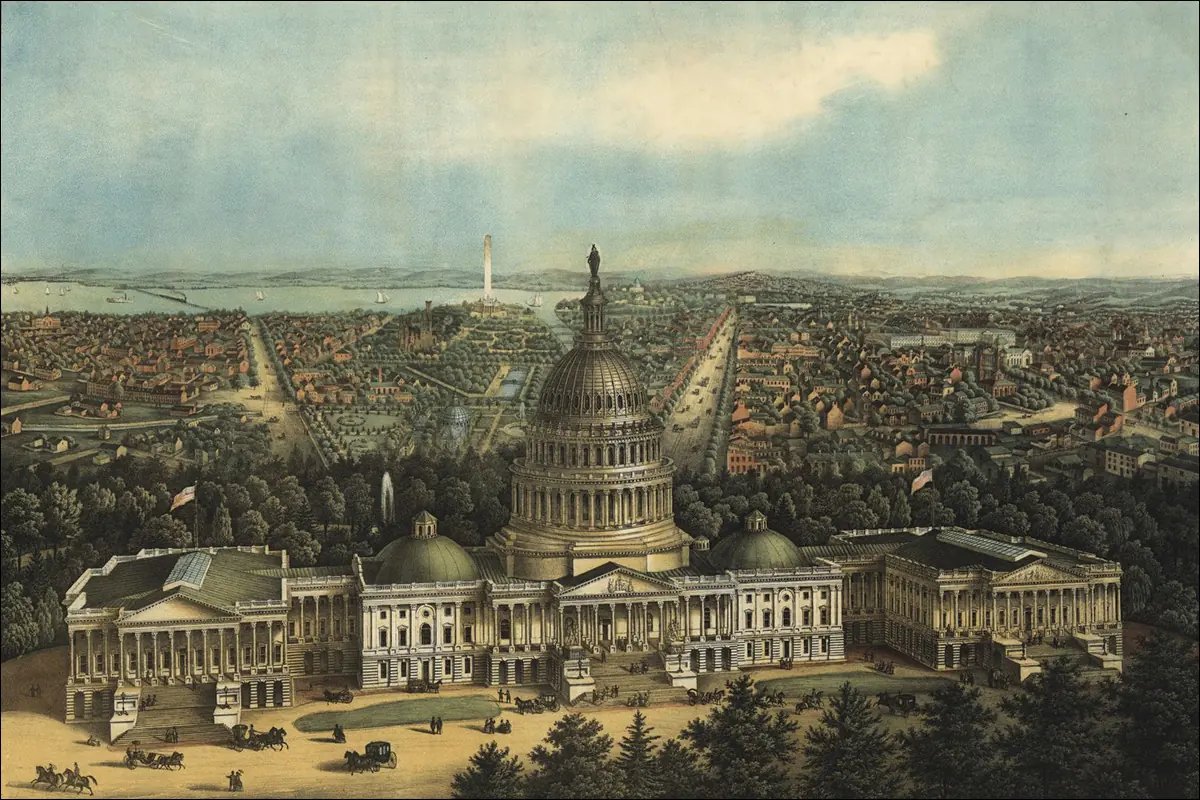 Вашингтон, округ Колумбия, 1871 год