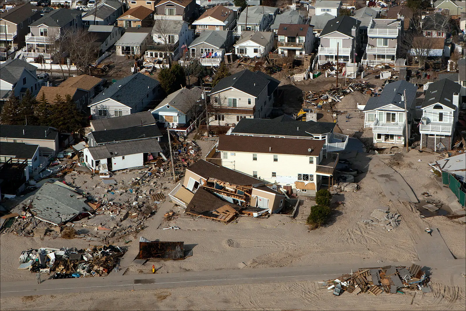 Последствия урагана Сэнди в Нью-Йорке
