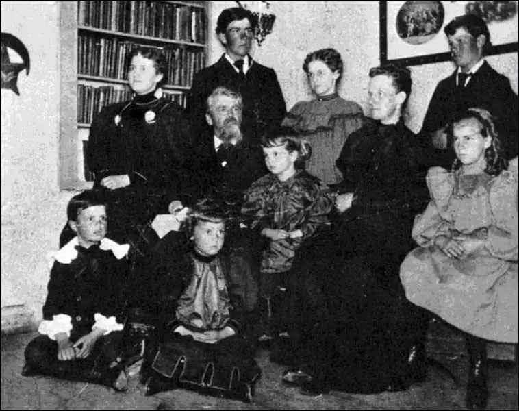 Семья Стаутов в 1893 году