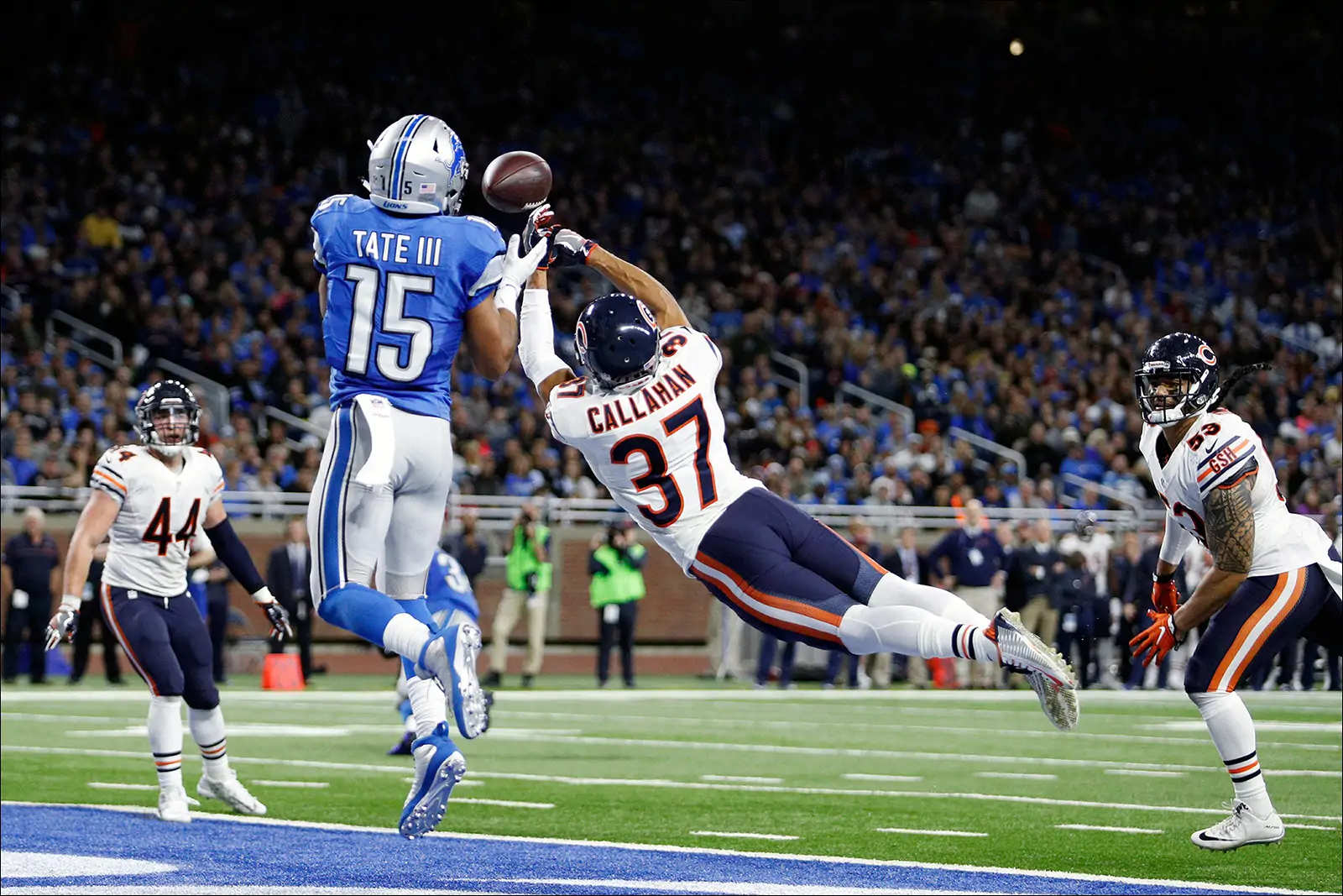 Chicago Bears vs Detroit Lions