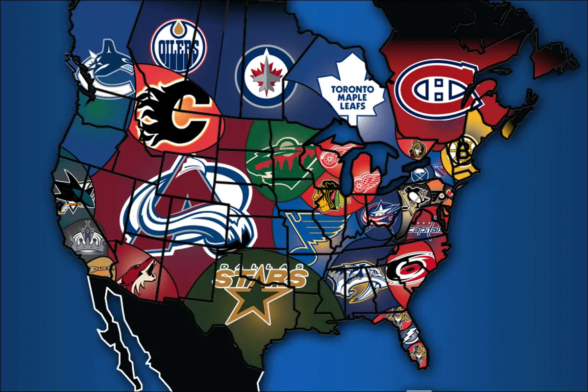 Карта NHL