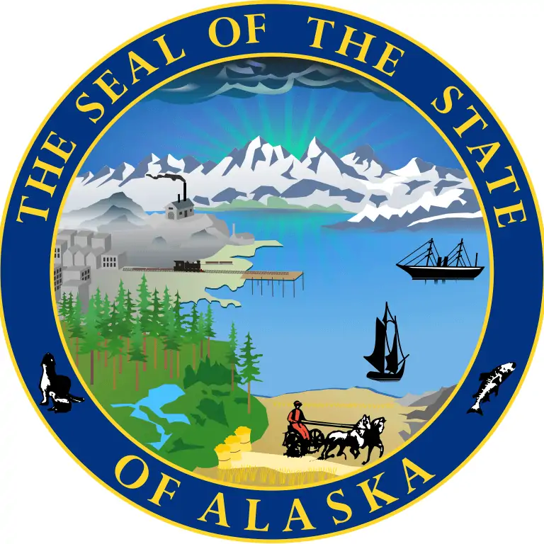 Герб штата Аляска