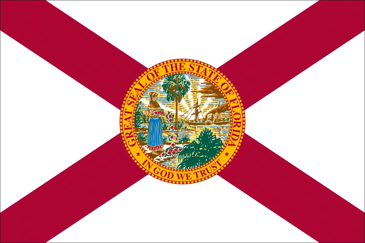 Флаг штата Флорида