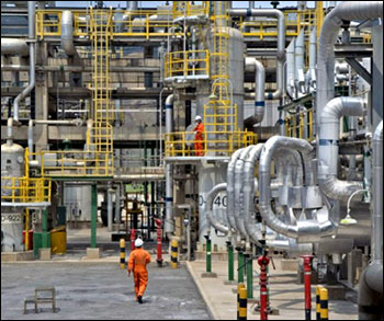 Нефтеперерабатывающий завод в Индиане