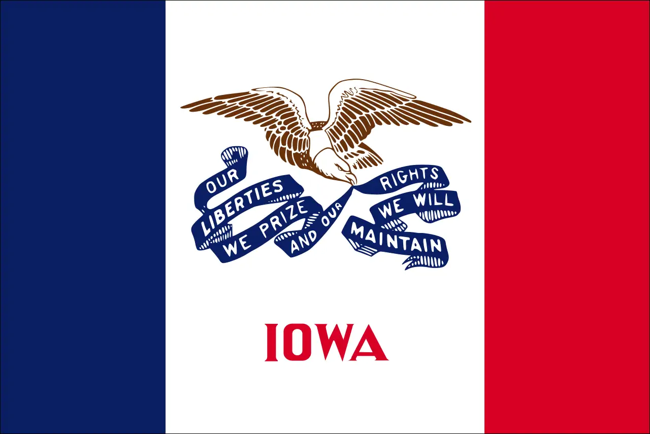 Флаг штата Айова