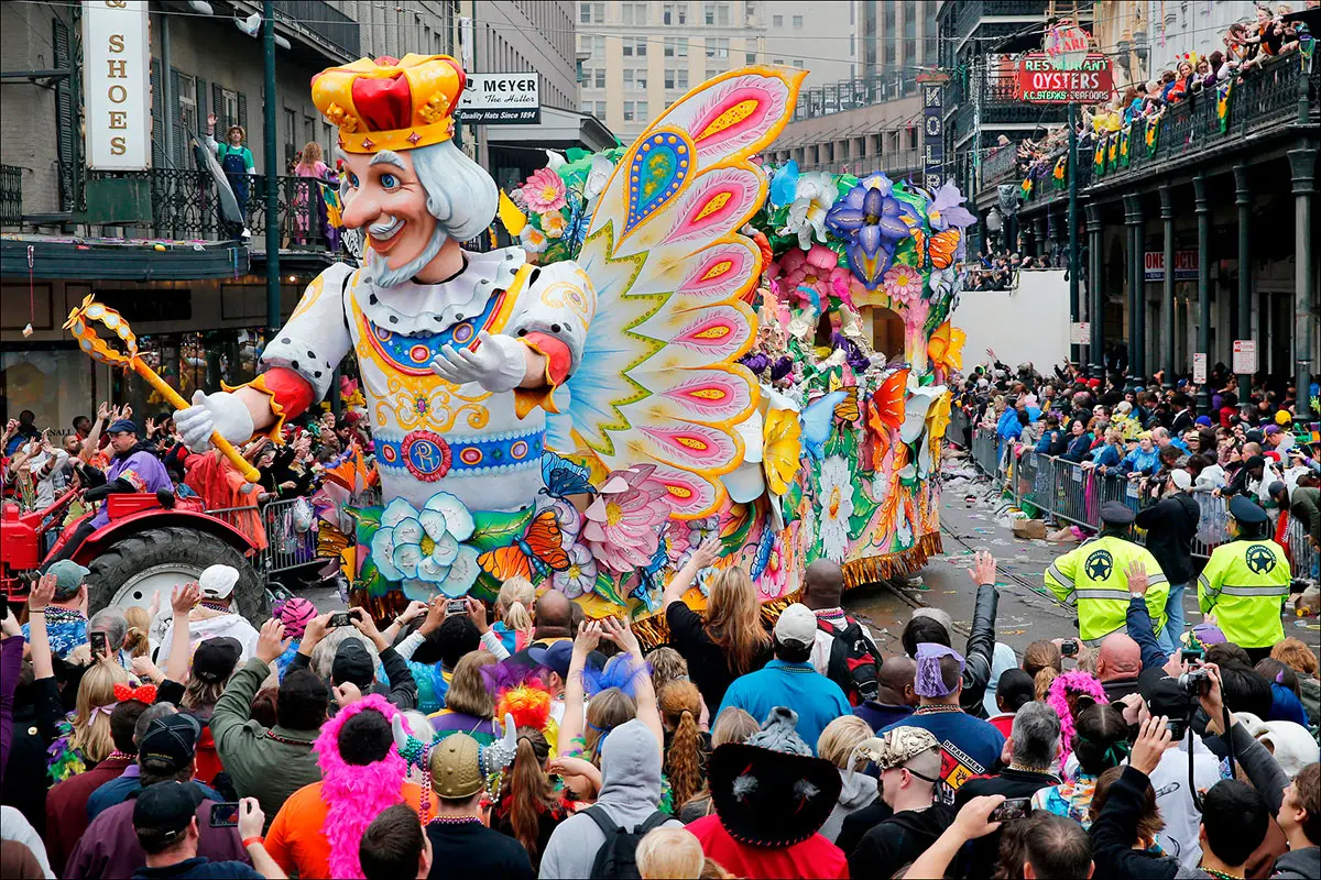 Марди-Гра в Новом Орлеане