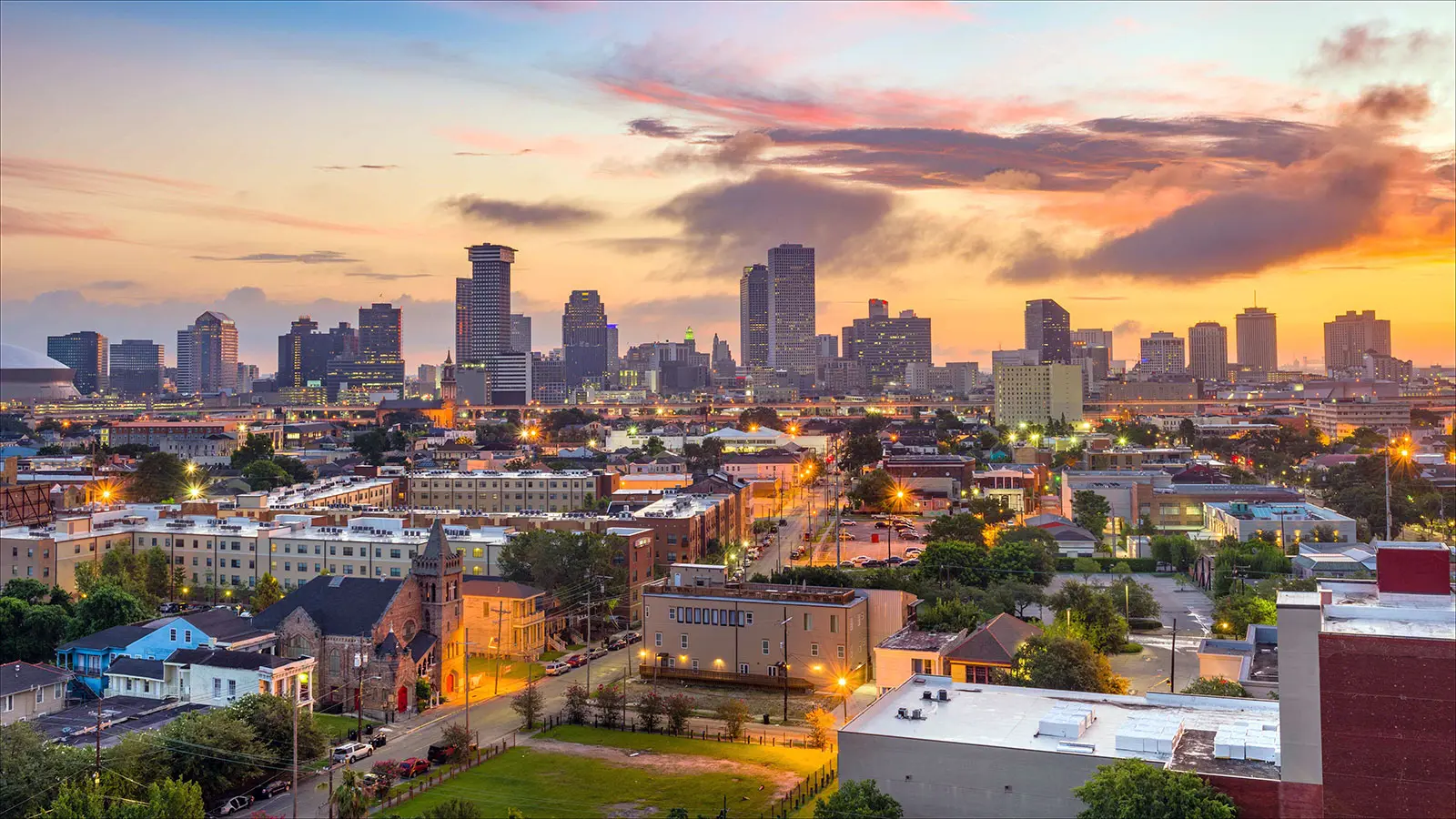 Панорама Нового Орлеана