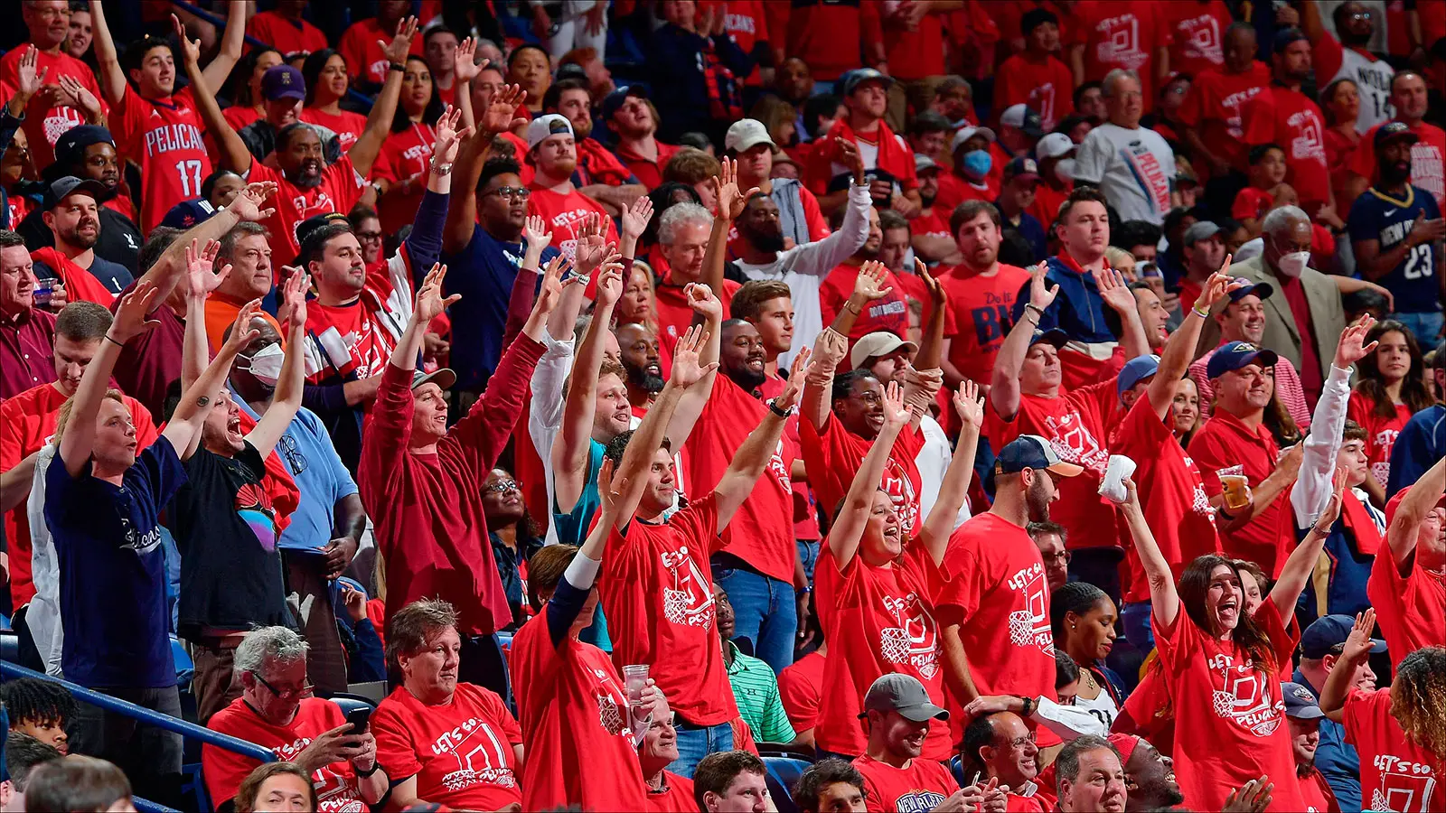 Болельщики Нью-Орлеан Пеликанс