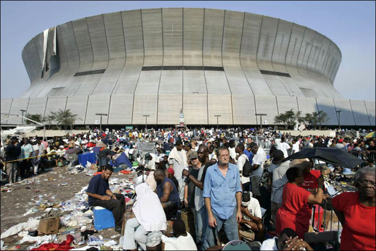 Superdome после Катрины
