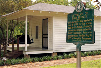 Дом Элвиса Пресли в Миссисипи