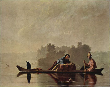 Торговцы мехами на реке Миссури