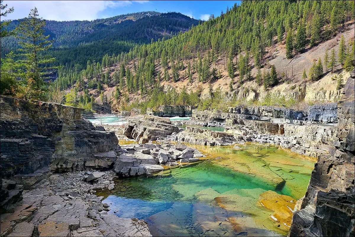 На реке Кутеней в Монтане