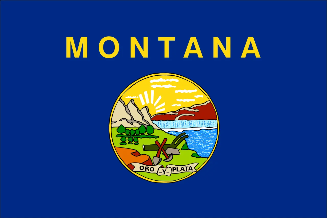 Флаг штата Монтана