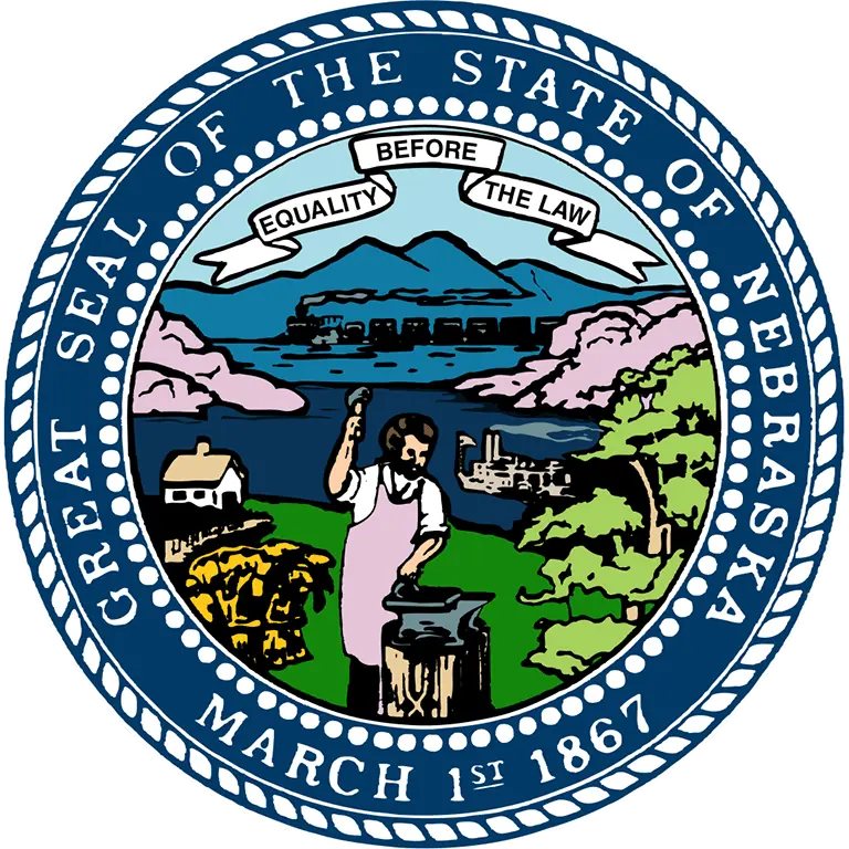 Герб штата Небраска