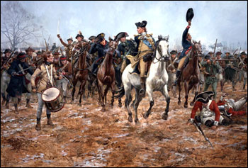 Вашингтон в битве при Принстоне