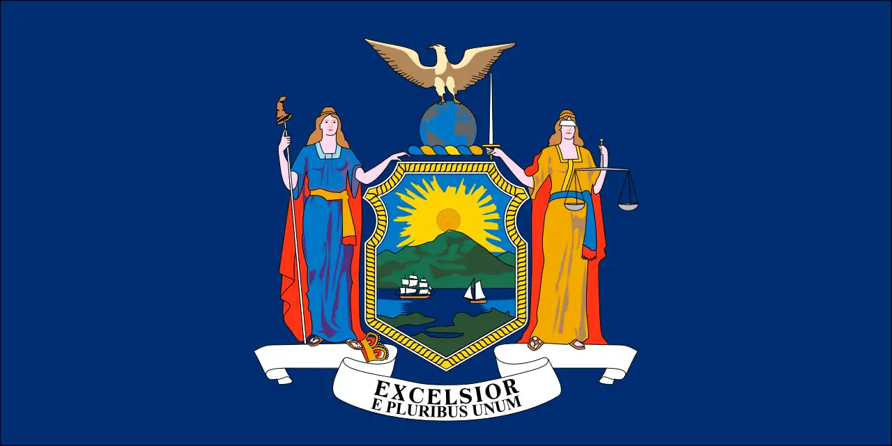 Флаг штата Нью-Йорк