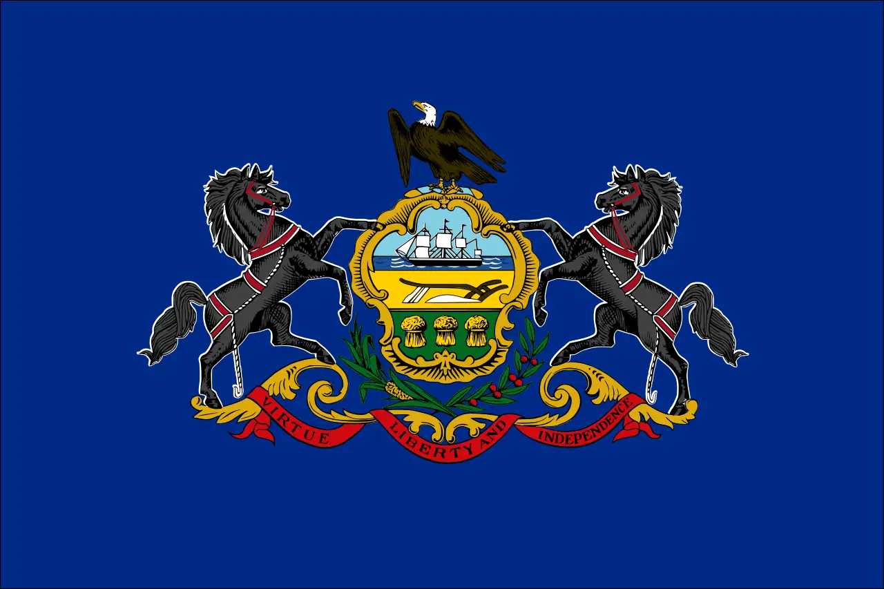 Флаг штата Пенсильвания