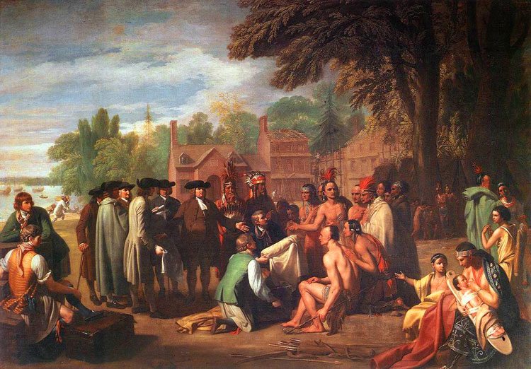 Договор Уильяма Пенна с индейцами