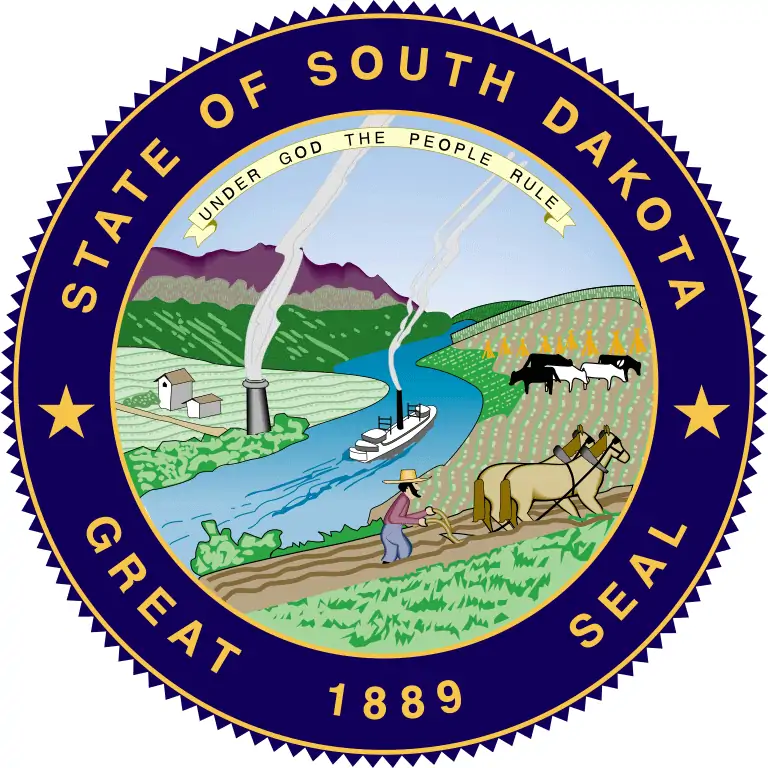 Герб штата Южная Дакота