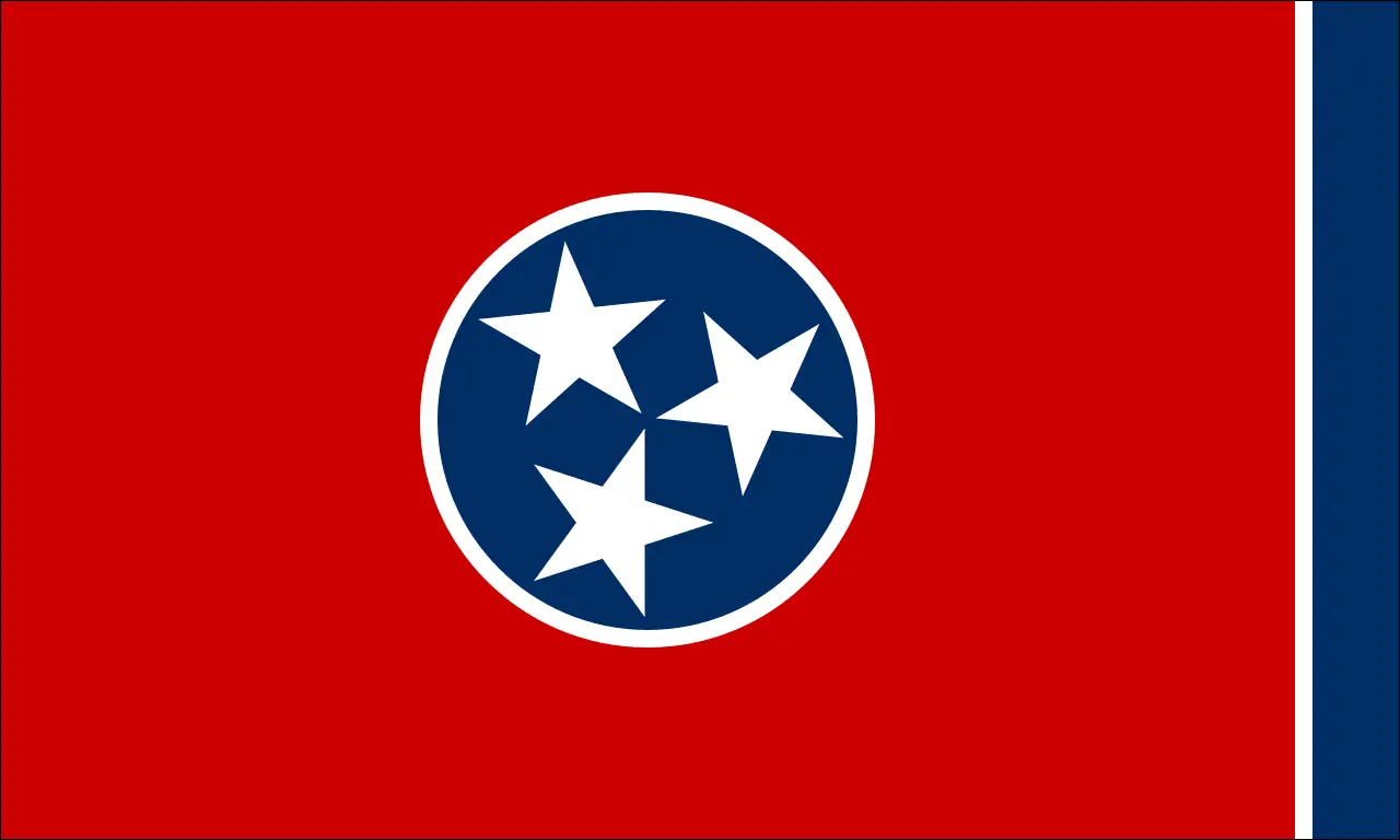 Флаг штата Теннесси