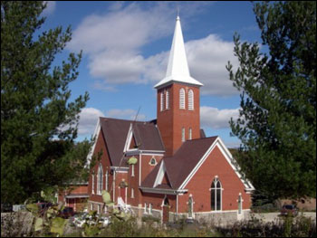 Лютеранская церковь в Вермонте