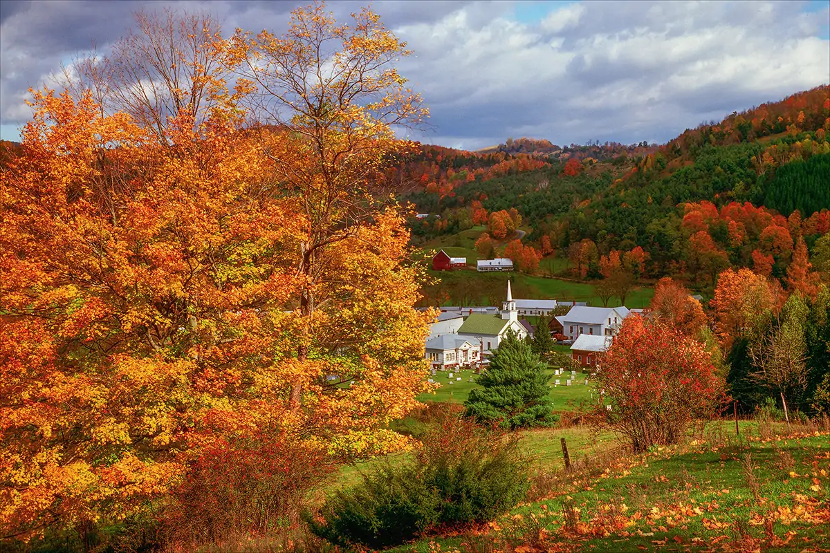Осенью в Вермонте