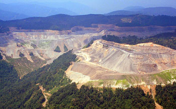 Добыча угля в Вирджинии, США