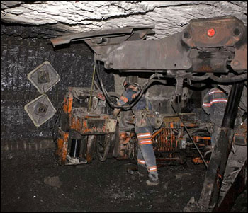 Угольная шахта в Западной Вирджинии