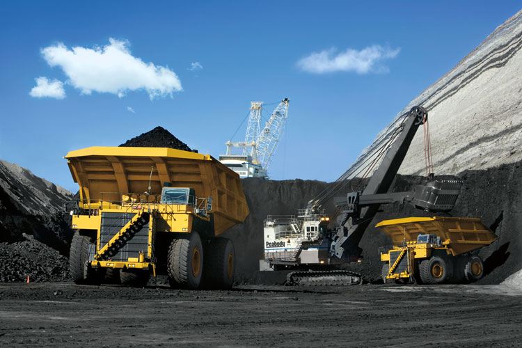 Угольная шахта в Вайоминге